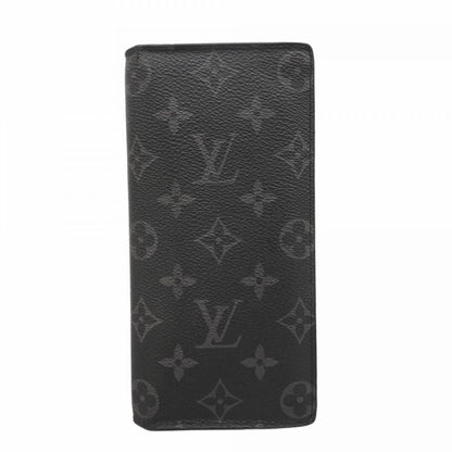 Louis Vuitton Long Wallet Monogram Eclipse Portefeuille Brother M61697 Black