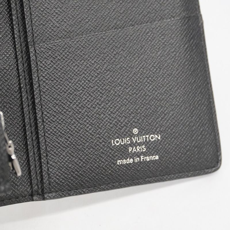 Louis Vuitton Long Wallet Monogram Eclipse Portefeuille Brother M61697 Black