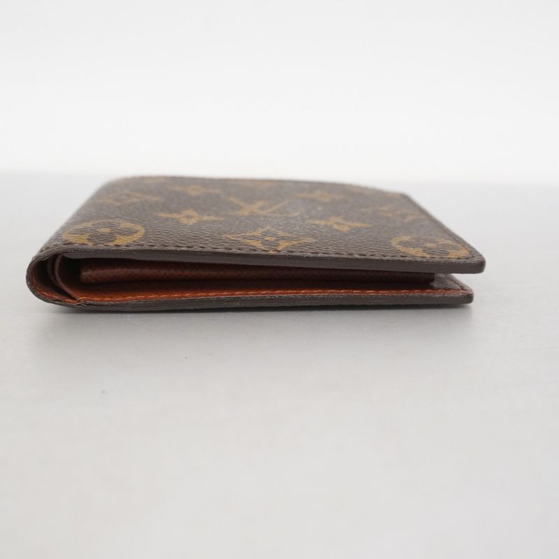 Louis Vuitton Wallet Monogram Portefeuille Marco M61675 Brown Men's