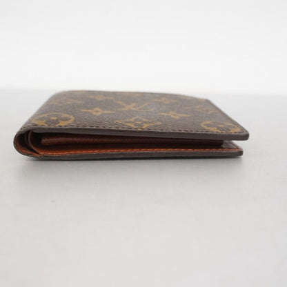 Louis Vuitton Wallet Monogram Portefeuille Marco M61675 Brown Men's