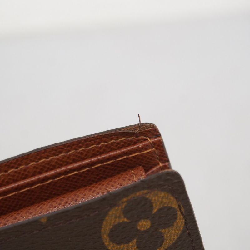 Louis Vuitton Wallet Monogram Portefeuille Marco M61675 Brown Men's