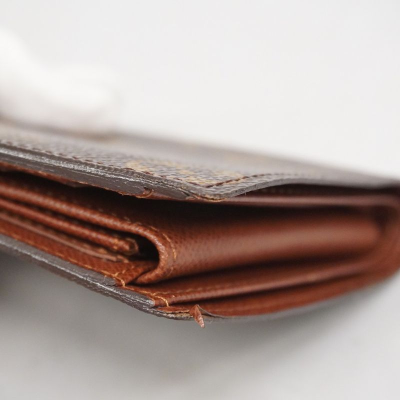 Louis Vuitton Wallet Monogram Portefeuille Marco M61675 Brown Men's