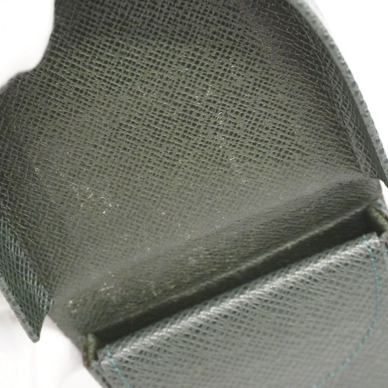 Louis Vuitton Coin Case Taiga Porte Mone Cuvette M30374 Epi Sea Men's