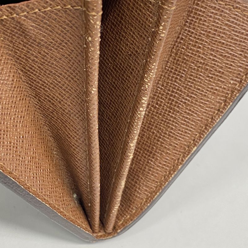 Louis Vuitton Long Wallet Monogram Portefeuille Sarah M61734 Brown Ladies