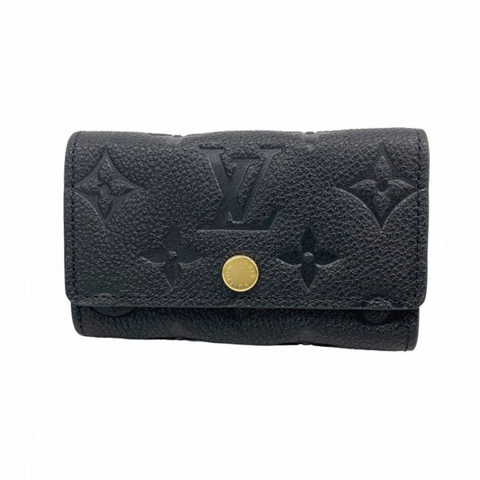 Louis Vuitton Key Case Monogram ・empreinte Multicles 6 M64421 Noir Black Ladies