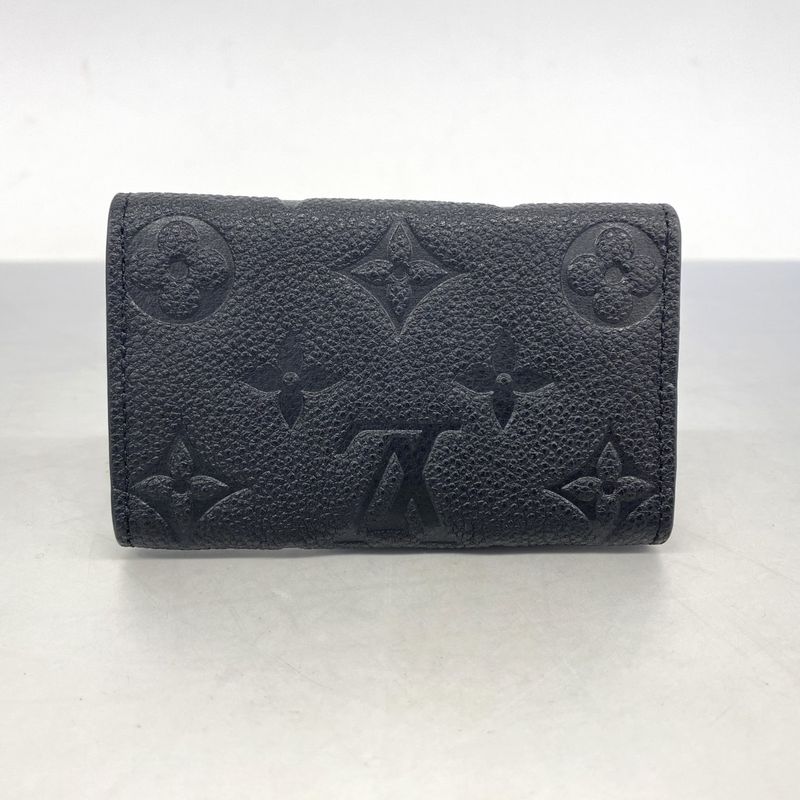 Louis Vuitton Key Case Monogram ・empreinte Multicles 6 M64421 Noir Black Ladies