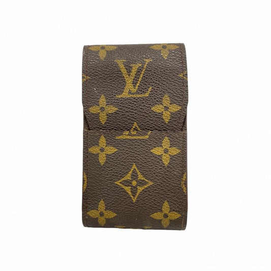 Louis Vuitton Cigarette Case Monogram Etuit Cigarette M63024 Brown Men's