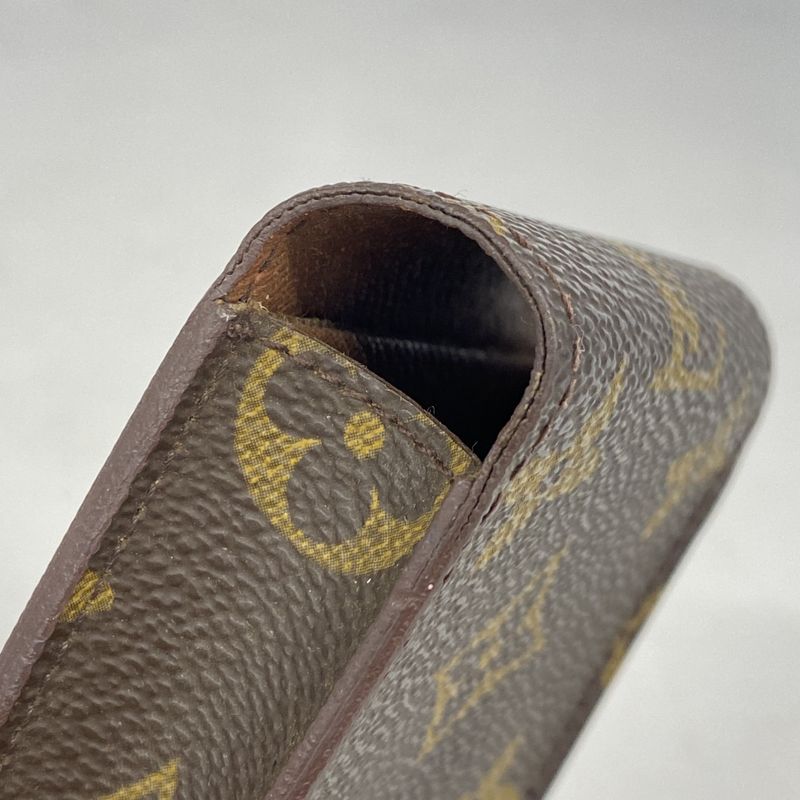Louis Vuitton Cigarette Case Monogram Etuit Cigarette M63024 Brown Men's