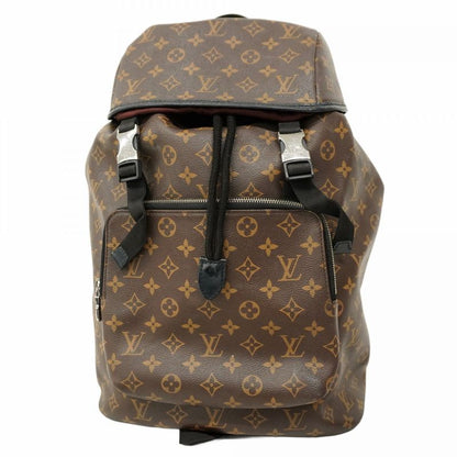 Louis Vuitton Rucksack/daypack Monogram Macassar Backpack M43422 Brown Black