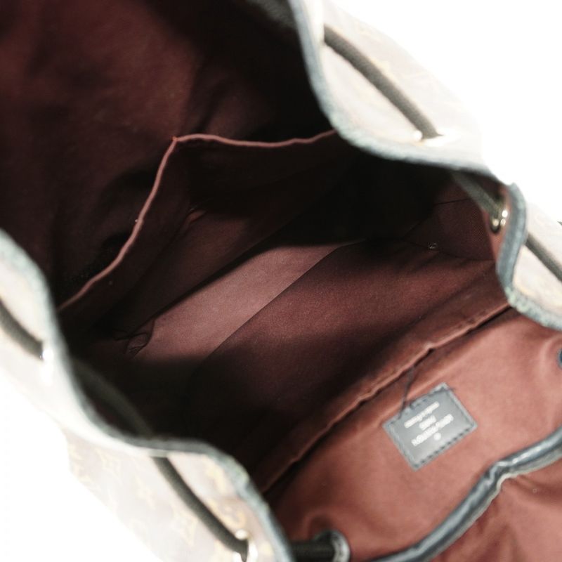 Louis Vuitton Rucksack/daypack Monogram Macassar Backpack M43422 Brown Black