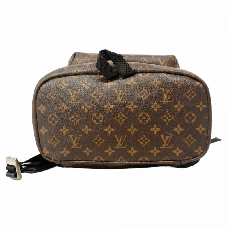 Louis Vuitton Rucksack/daypack Monogram Macassar Backpack M43422 Brown Black