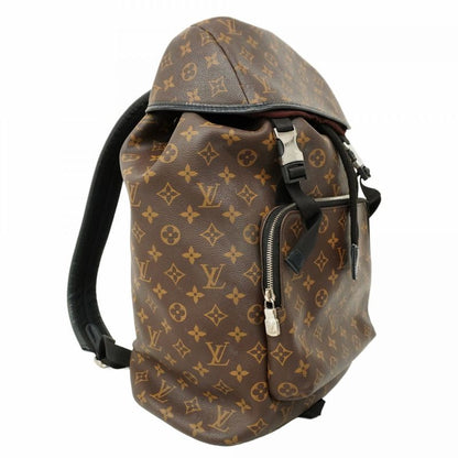 Louis Vuitton Rucksack/daypack Monogram Macassar Backpack M43422 Brown Black