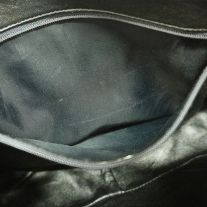 Chanel Shoulder Bag V Stitch Caviar Skin Black Gold Hardware Women's