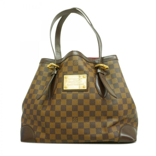Louis Vuitton Tote Bag Damier Hampstead MM N51204 Ebene Ladies