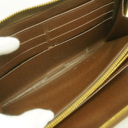 Louis Vuitton Long Wallet Damier Zippy Organizer N60003 Ebene Men's Women's