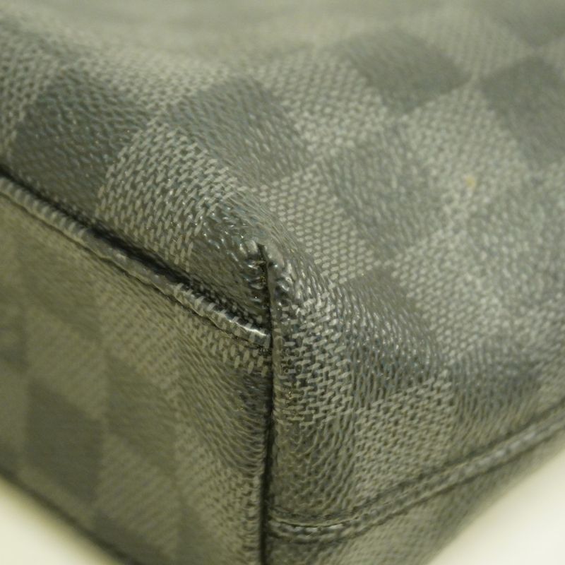 Louis Vuitton Shoulder Bag Damier Graphite Mick PM N41211 Black Men's