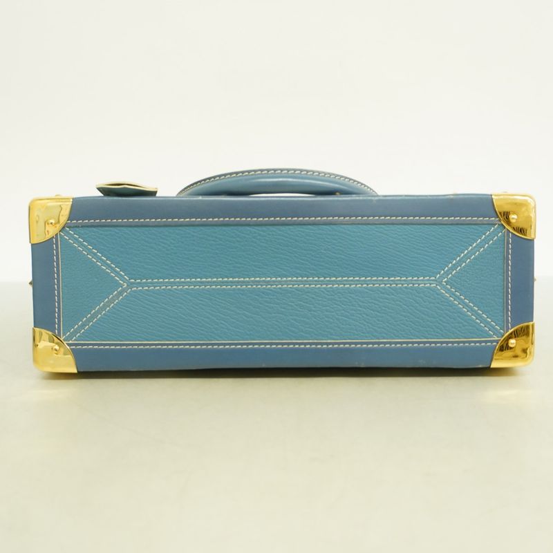 Louis Vuitton Handbag Suhari Fabureau M91813 Blue Ladies