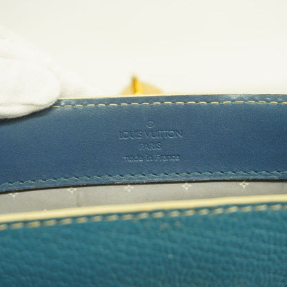 Louis Vuitton Handbag Suhari Fabureau M91813 Blue Ladies