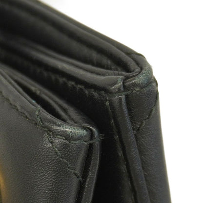 Gucci Shoulder Bag Ggmarmont 453569 Leather Black Gold Hardware Women's