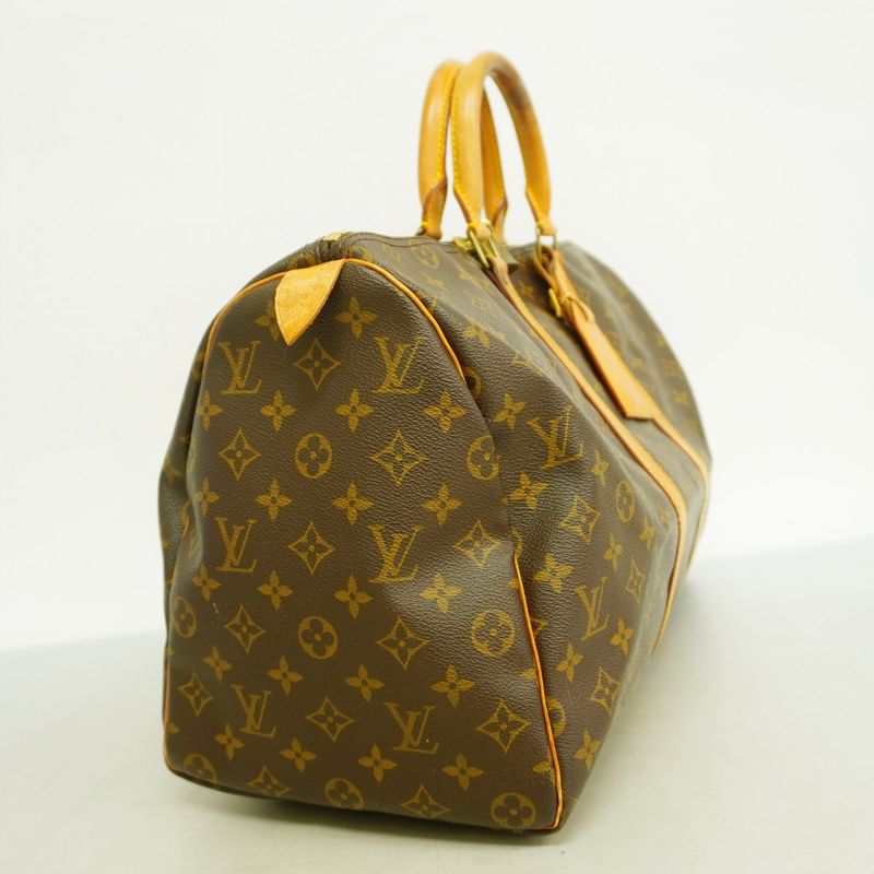 Louis Vuitton Boston Bag Monogram Keepall 45 M41428 Brown Men Women Unisex