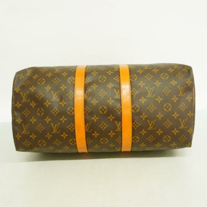 Louis Vuitton Boston Bag Monogram Keepall 45 M41428 Brown Men Women Unisex