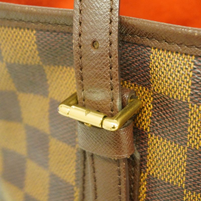 Louis Vuitton Tote Bag Damier Marais N42240 Ebene Ladies