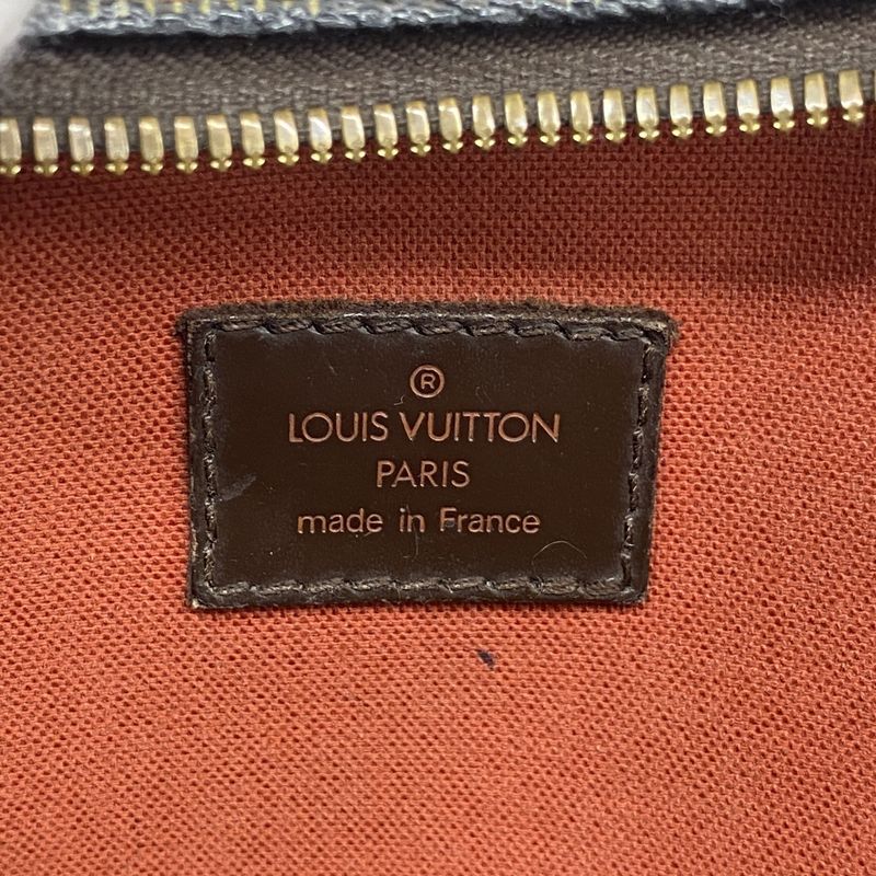 Louis Vuitton Shoulder Bag Damier Olaf PM N41442 Ebene Women's