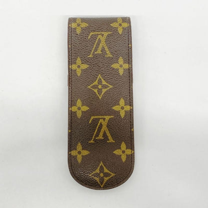 Louis Vuitton Pencil Case Monogram Tuistilo M62990 Brown Men's Women's Unisex