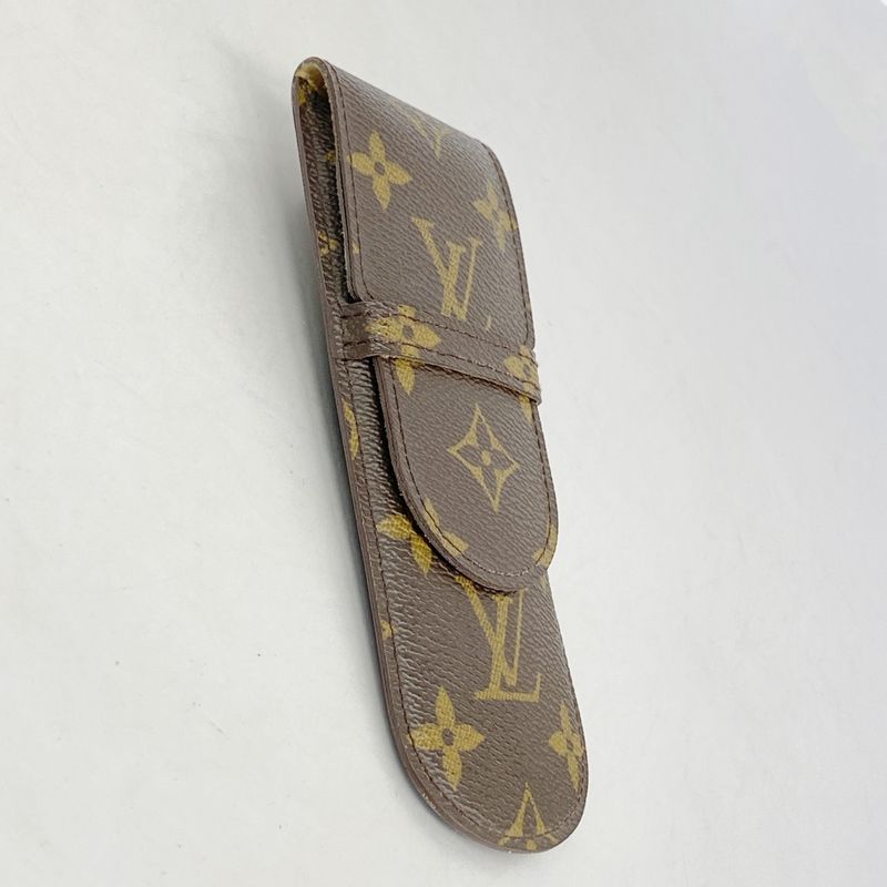 Louis Vuitton Pencil Case Monogram Tuistilo M62990 Brown Men's Women's Unisex