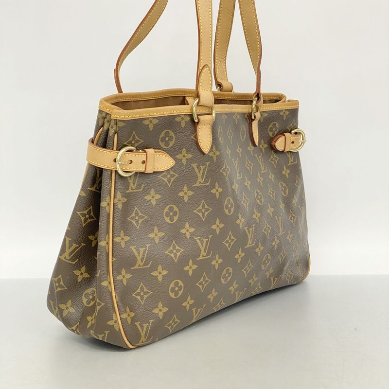 Louis Vuitton Tote Bag Monogram Batignolles Horizontal M51154 Brown Women's
