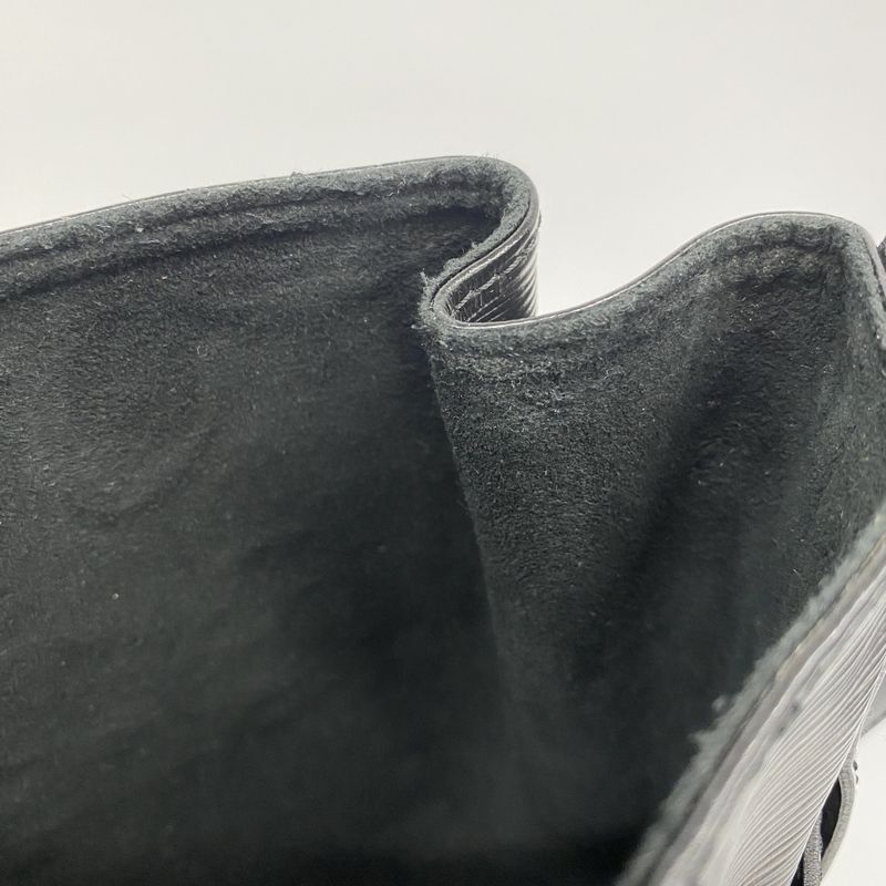 Louis Vuitton Shoulder Bag Epi Sac Depaul PM M80157 Noir Black Women's