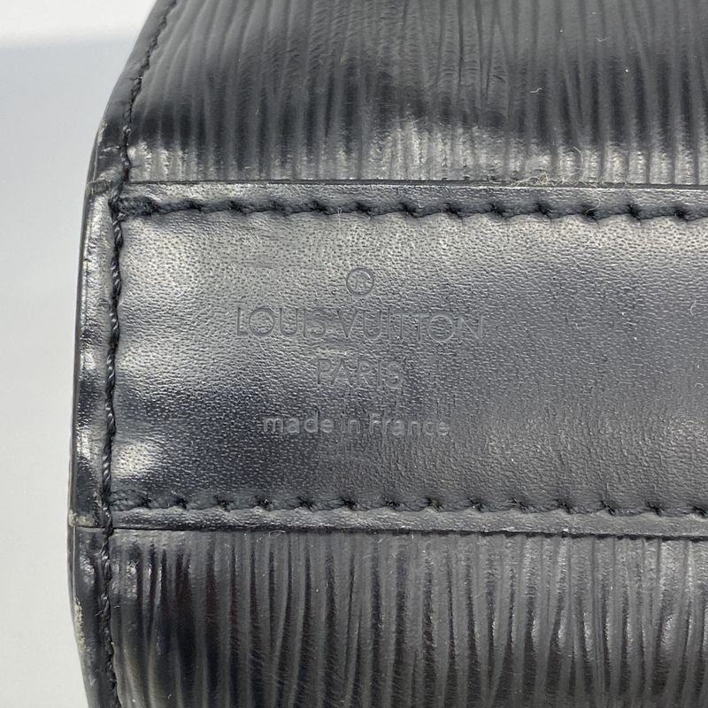 Louis Vuitton Shoulder Bag Epi Sac Depaul PM M80157 Noir Black Women's