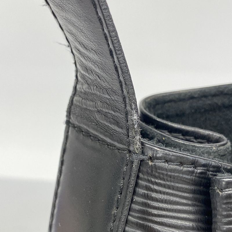 Louis Vuitton Shoulder Bag Epi Sac Depaul PM M80157 Noir Black Women's