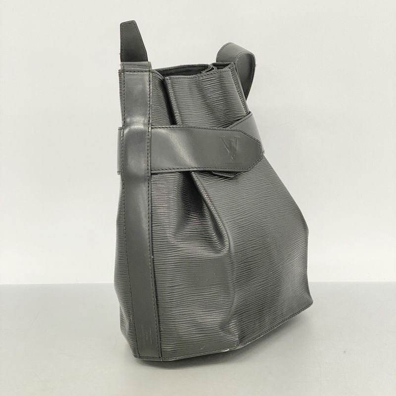 Louis Vuitton Shoulder Bag Epi Sac Depaul PM M80157 Noir Black Women's