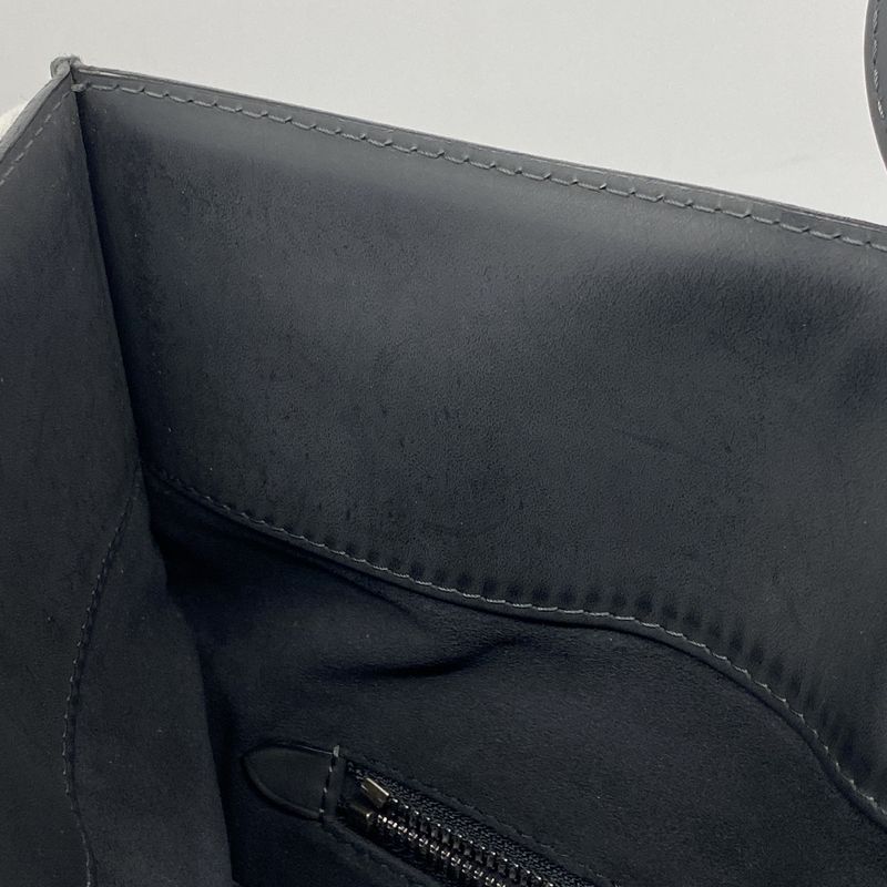 Louis Vuitton Handbag Damier Graphite Portferio N51101 Black Men's