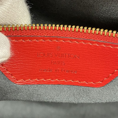 Louis Vuitton Shoulder Bag Epi Saint-Jacques Shopping M52267 Castilian Red