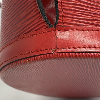 Louis Vuitton Shoulder Bag Epi Saint-Jacques Shopping M52267 Castilian Red