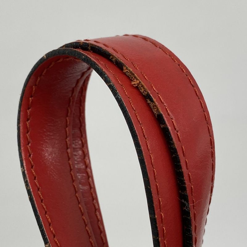 Louis Vuitton Shoulder Bag Epi Saint-Jacques Shopping M52267 Castilian Red