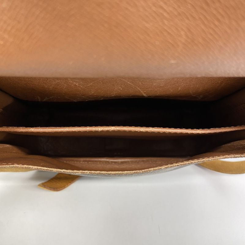 Louis Vuitton Shoulder Bag Monogram Cartesier MM M51253 Brown Women's