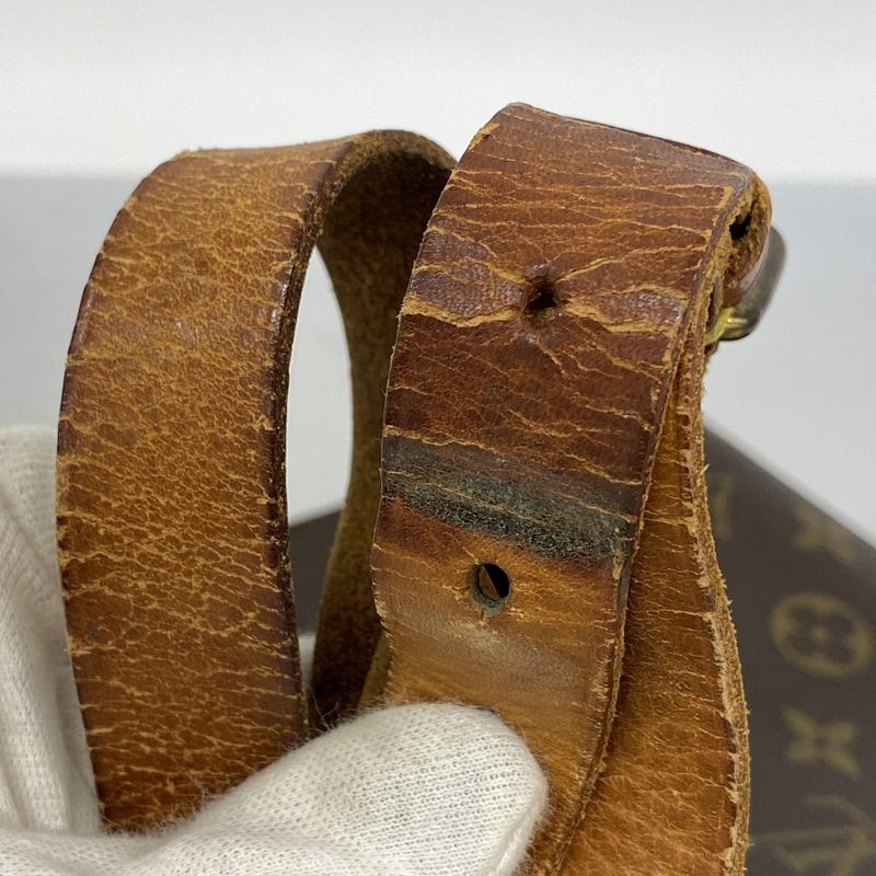 Louis Vuitton Shoulder Bag Monogram Cartesier MM M51253 Brown Women's