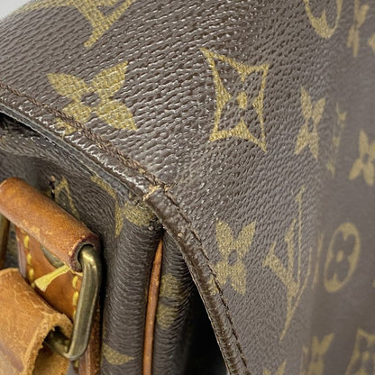 Louis Vuitton Shoulder Bag Monogram Cartesier MM M51253 Brown Women's