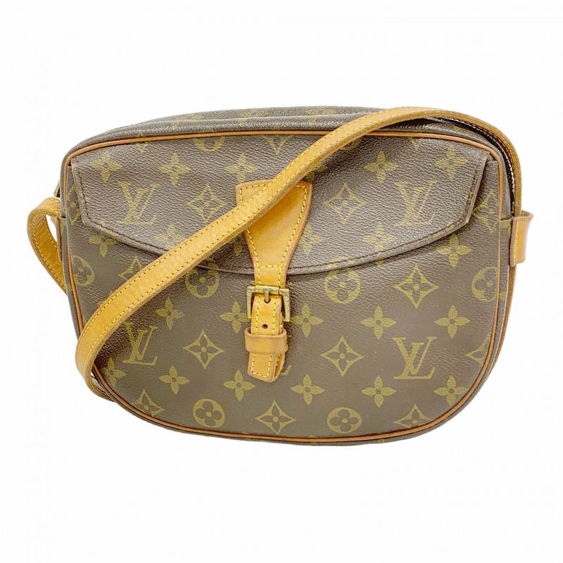 Louis Vuitton Shoulder Bag Monogram Genefeuille MM M51226 Brown Women's