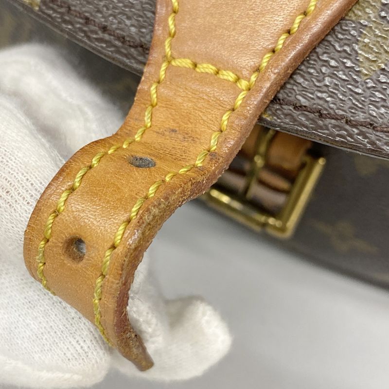 Louis Vuitton Shoulder Bag Monogram Genefeuille MM M51226 Brown Women's