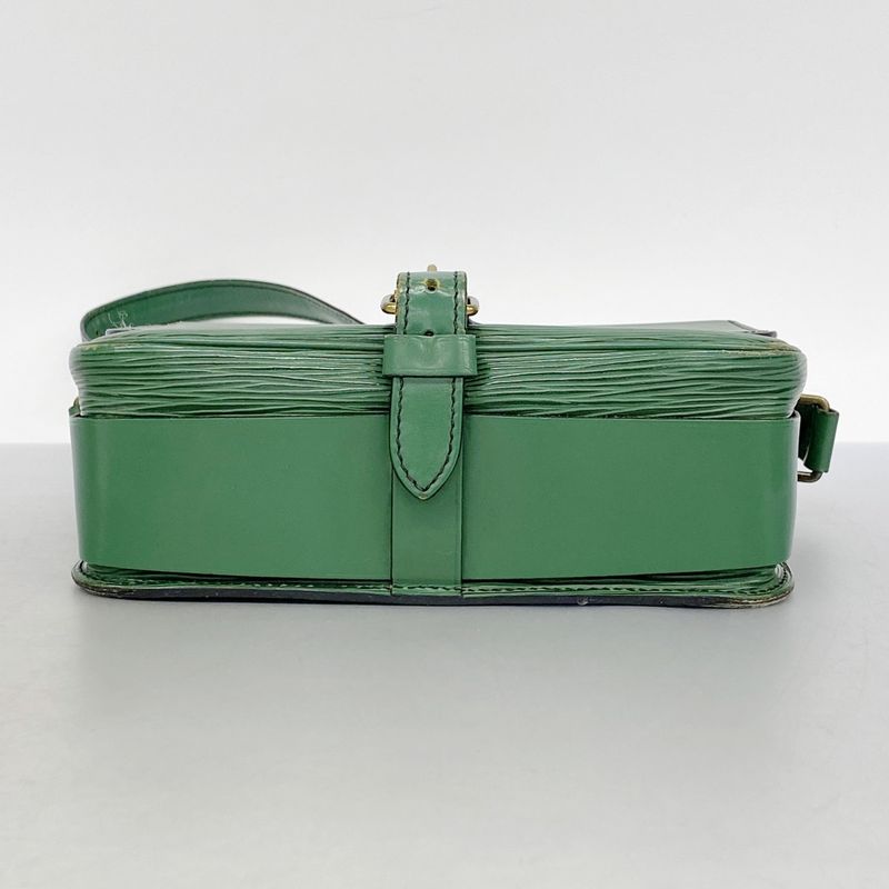 Louis Vuitton Shoulder Bag Epi Cartesiere M52244 Borneo Green Ladies
