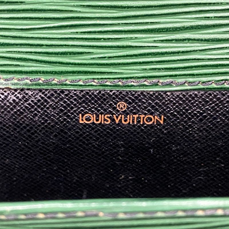 Louis Vuitton Shoulder Bag Epi Cartesiere M52244 Borneo Green Ladies