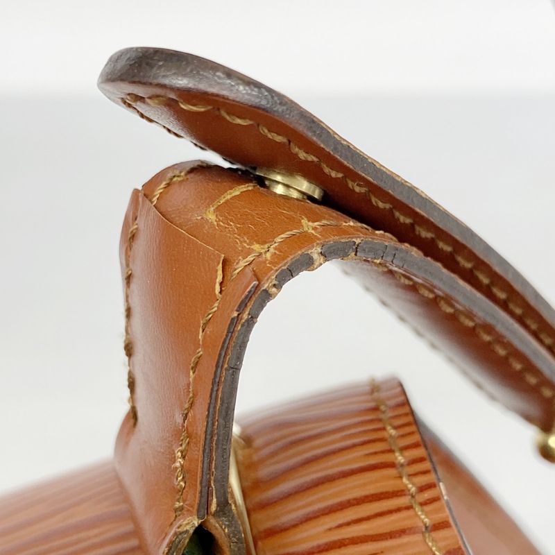 Louis Vuitton Shoulder Bag Epi Tilsit M52483 Kenya Brown Ladies