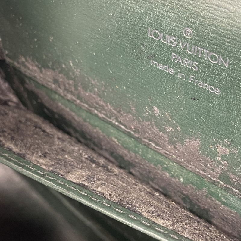 Louis Vuitton Shoulder Bag Epi Tilsit M52483 Kenya Brown Ladies