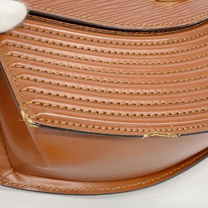 Louis Vuitton Shoulder Bag Epi Tilsit M52483 Kenya Brown Ladies