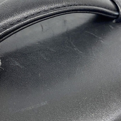 Chanel Vanity Bag Bicolore Lambskin Black Gold Hardware Women's