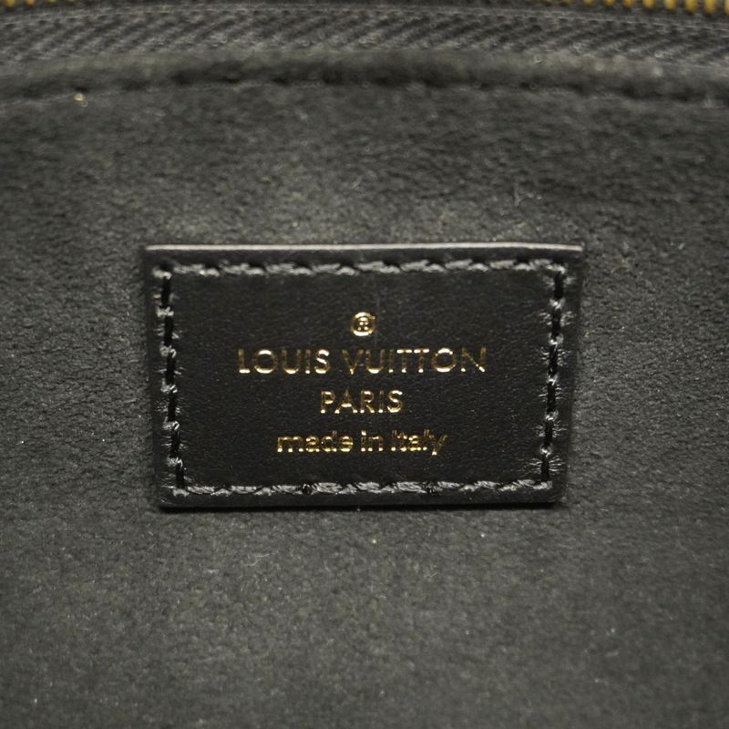 Louis Vuitton Handbag Monogram ・empreinte on the Go PM M45653 Noir Black 2way